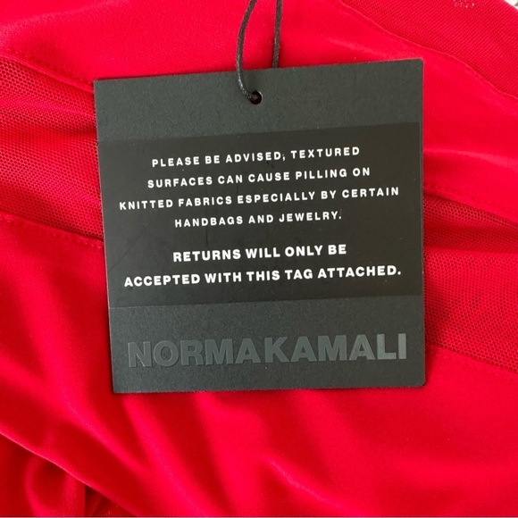 Norma Kamali Spliced Dress Fishtail Gown - Picture 10 of 16